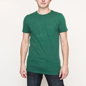 Union Made Jared NWT Pocket Crewneck Tee ( TEAL )